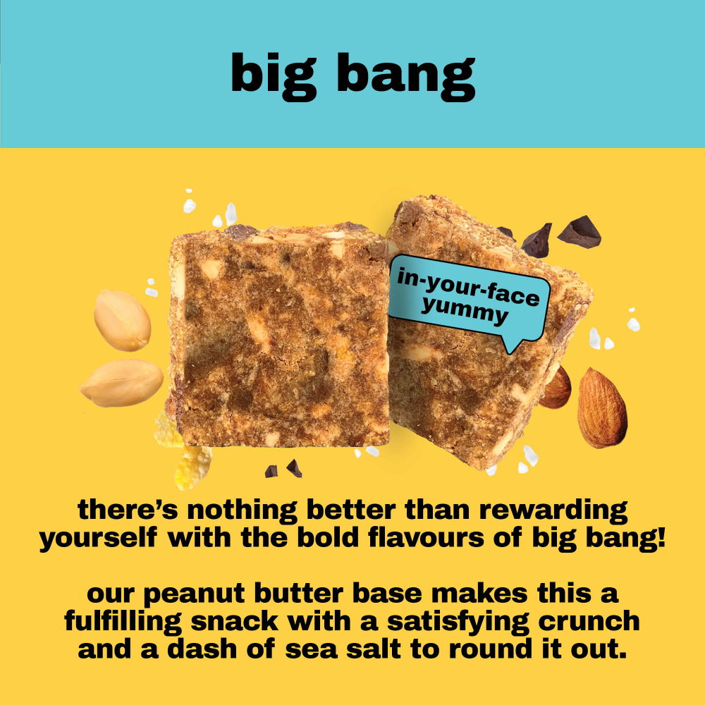 Snack Studio - Big Bang Dab Protein Booster - 40G - Pack of 4