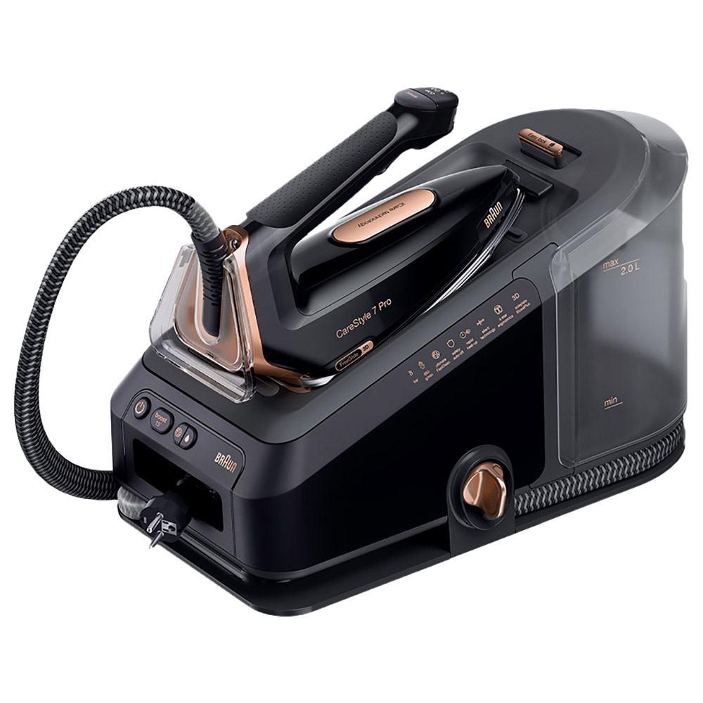 Braun CareStyle 7 Pro Steam Generator Iron - Black - 2700 W