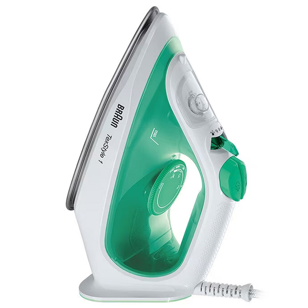 مكواة بخار براون تكس ستايل 1 - أخضر/أبيض - 2000 واط