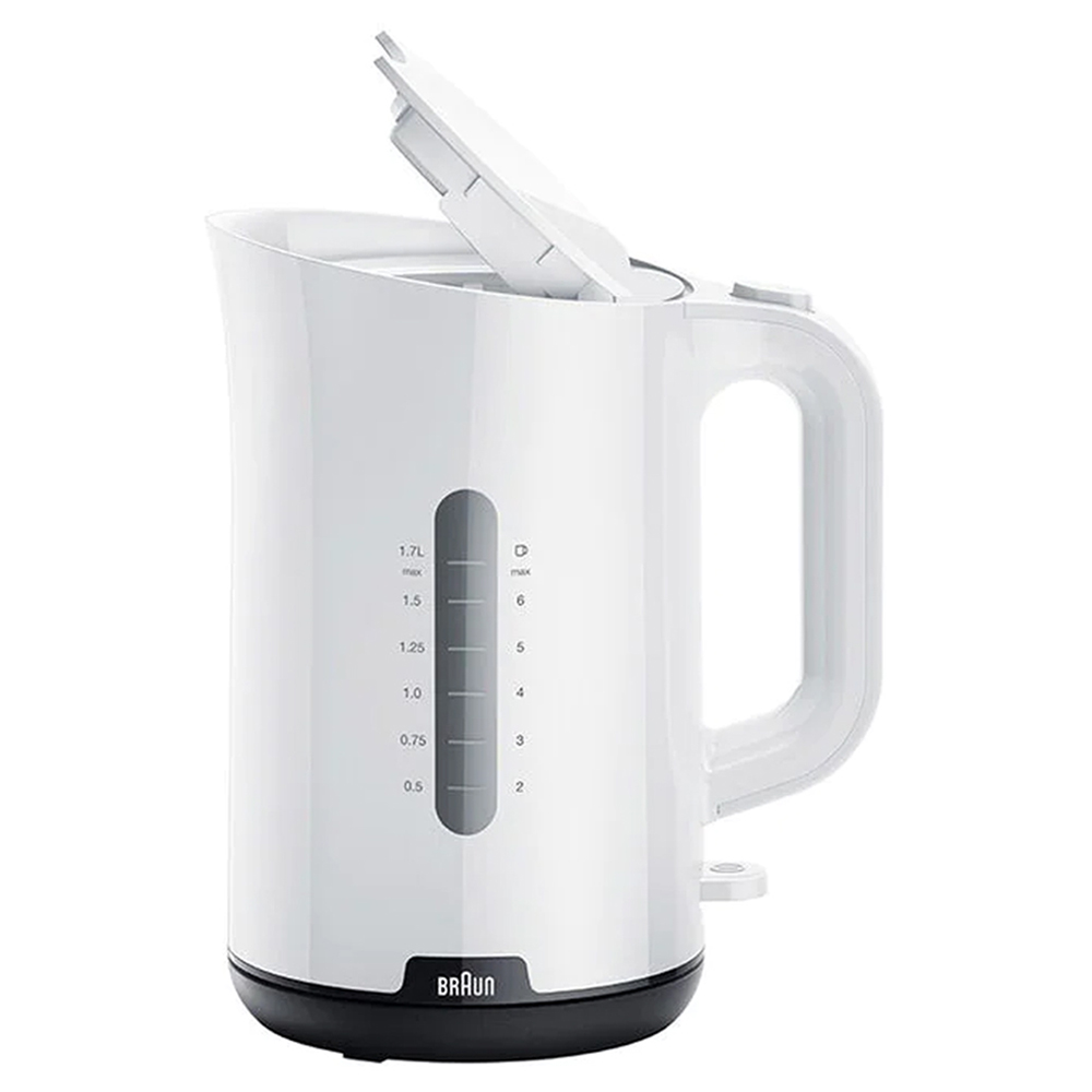 Braun Breakfast1 Water Kettle White - 1.7 L