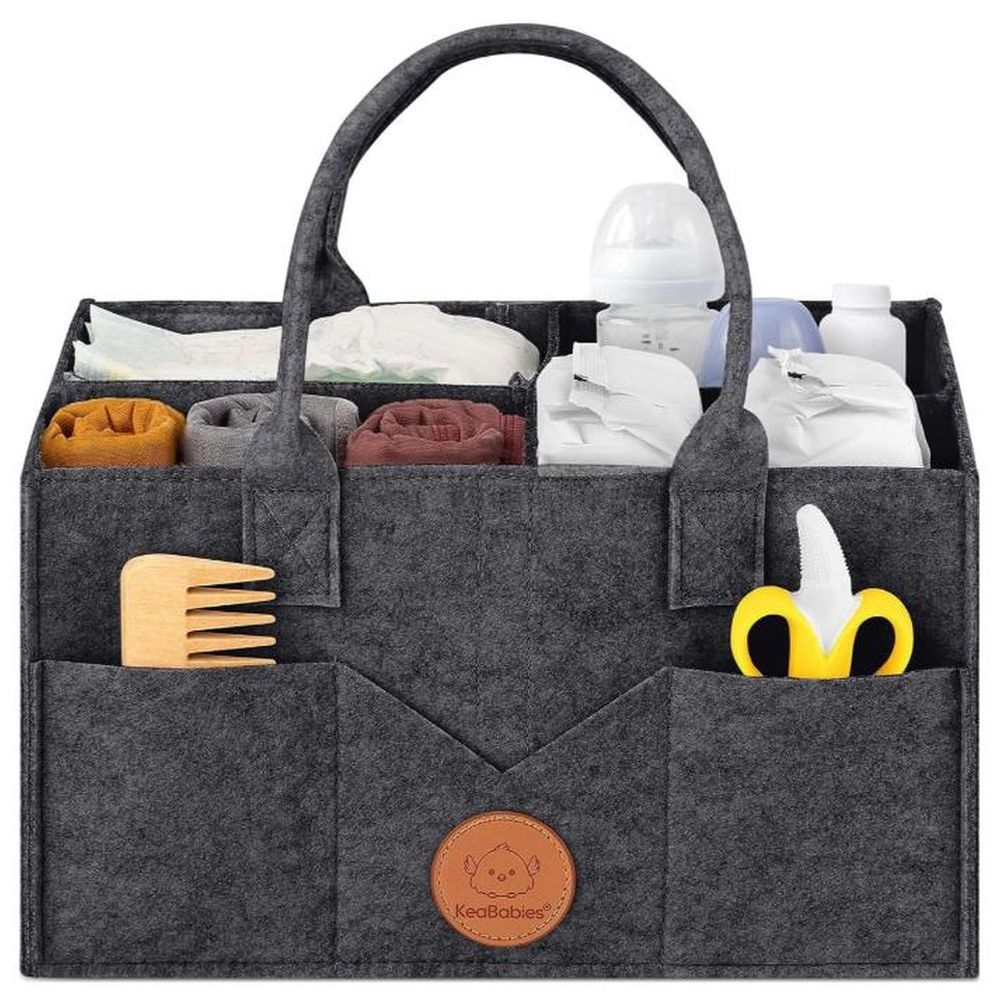 كيا بيبيز - منظم حفاضات أصلي 2.0 - رمادي غامض