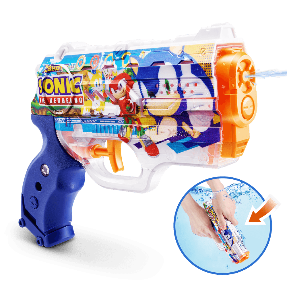 إكس-شوت - بلاستر نانو سريع التعبئة سونيك سكينز - متعدد الألوان