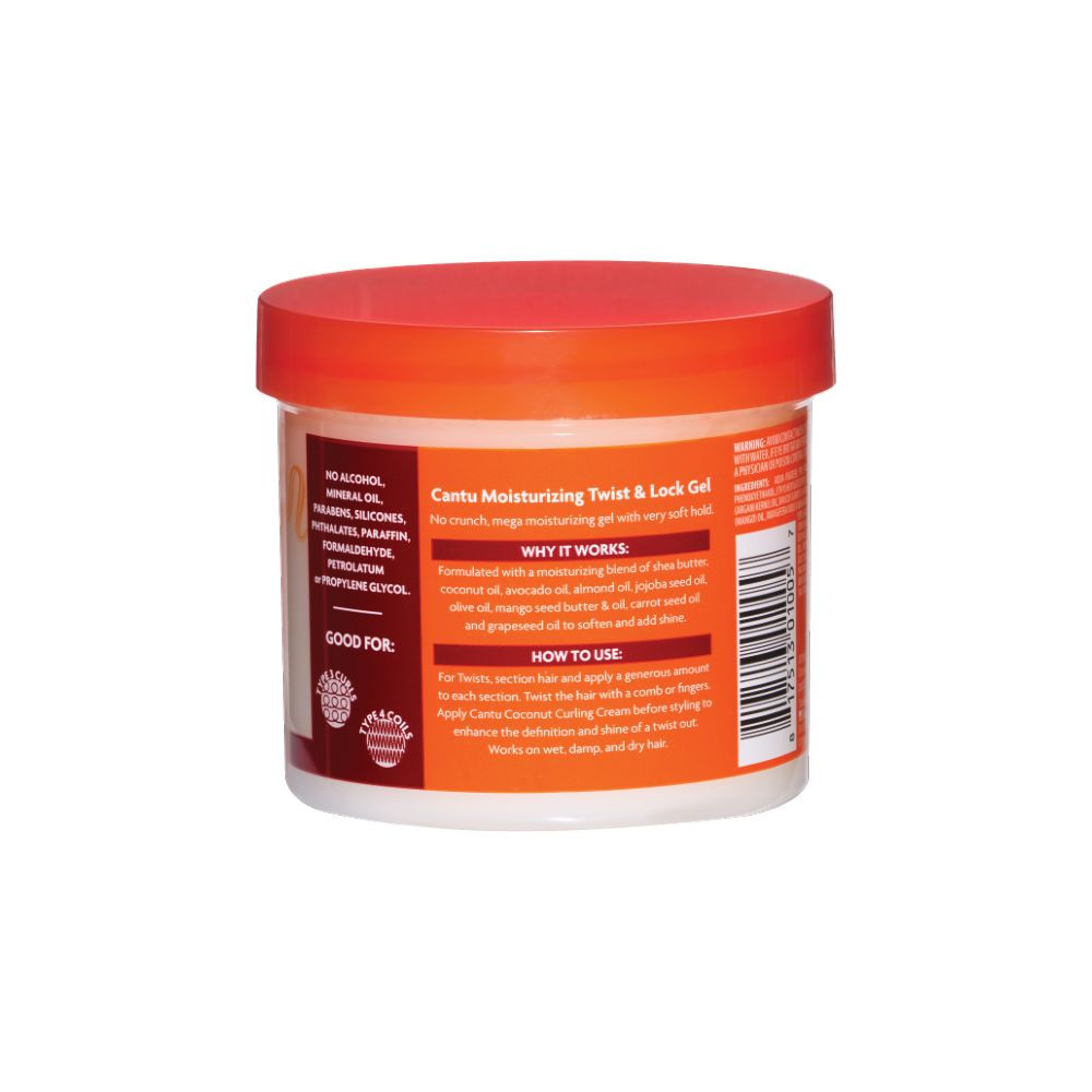 Cantu - Shea Butter Moisturizing Twist & Lock Gel - 370 g
