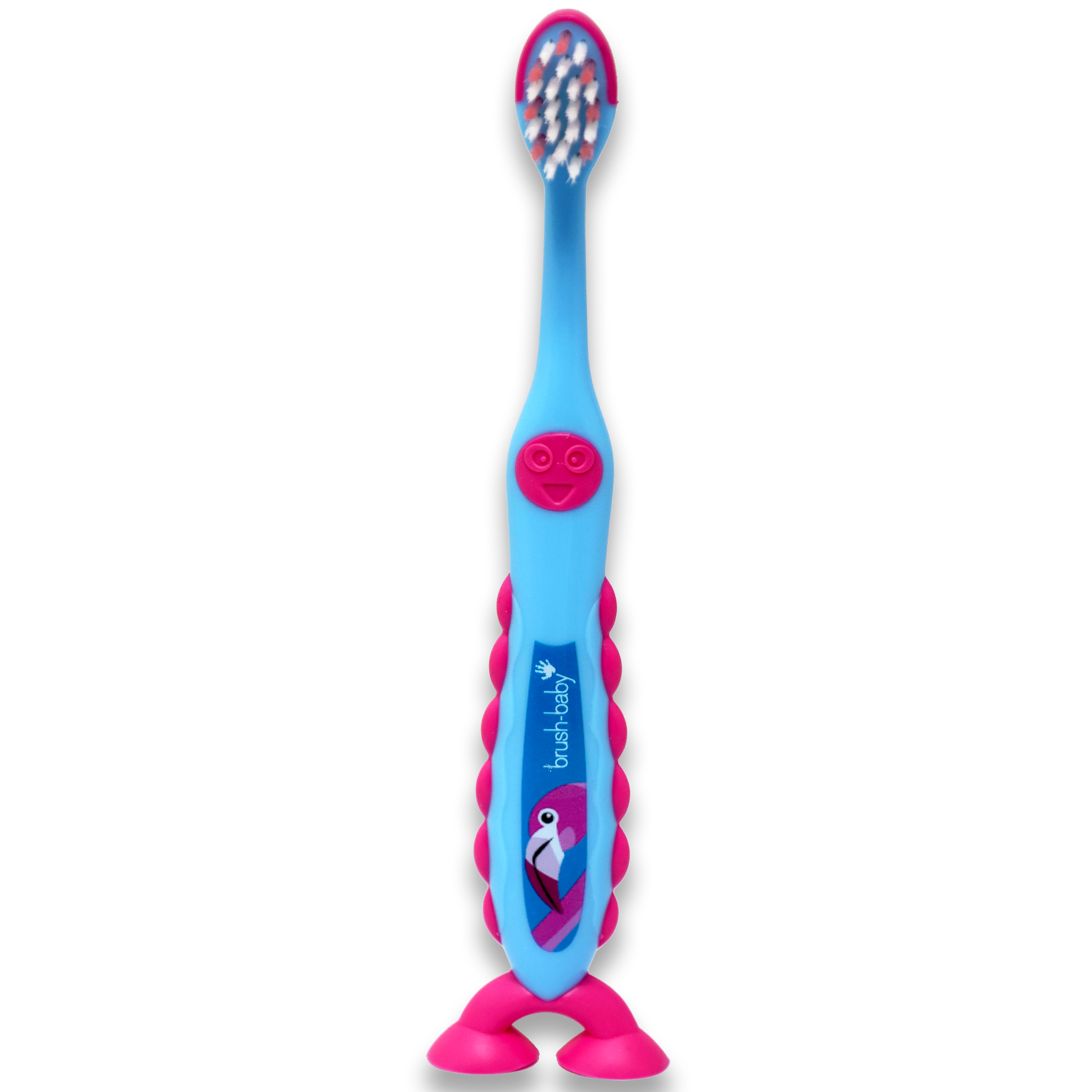 Brush Baby - Floss Brush + Strawberry Toothpaste 1350ppm 50ml
