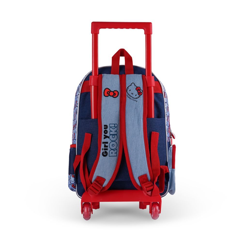 هيلو كيتي- شنطة عجلات - جيرلز يو روك - 16 إنش/41 سم
