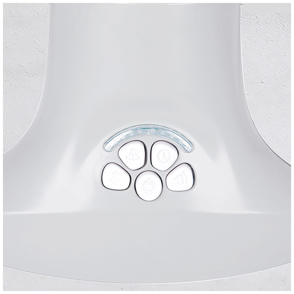 ماستيلا - مهد هزاز وأرجوحة 3 في 1 لحديثي الولادة - صبار - رمادي