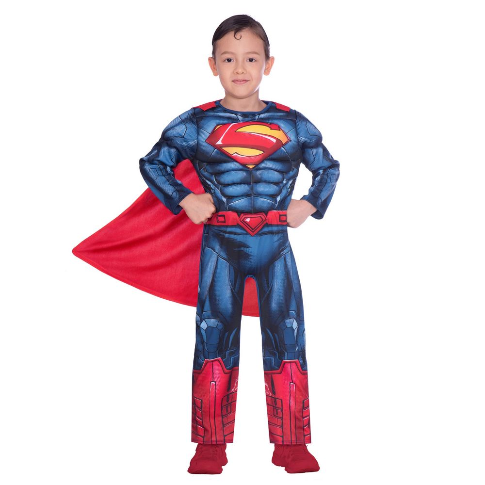 Party Centre - Child Superman Classic Fancy Dress Costume