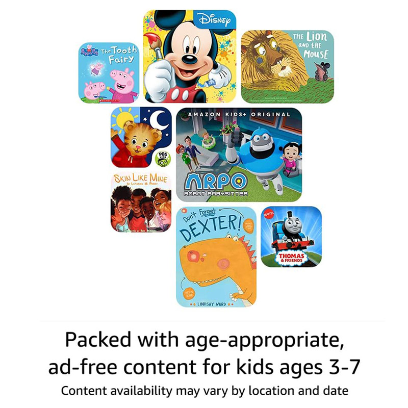 أمازون - تابلت أطفال فاير 8 الجيل 12 - 32 جيجابايت - أزرق