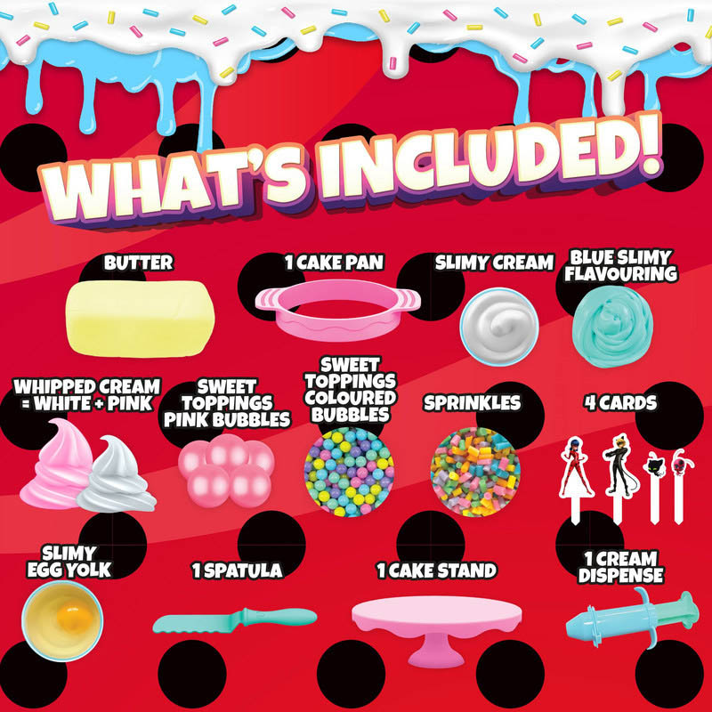 Zag Play - Sprinkle N' Slimy Kit - Cake Creations