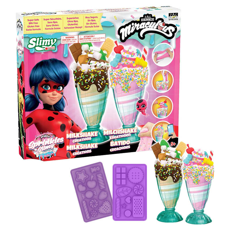 Zag Play - Sprinkle N' Slimy Kit - Milkshake Creations
