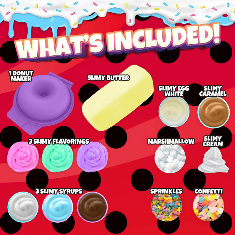 Zag Play - Sprinkle N' Slimy Kit - Donut Creations