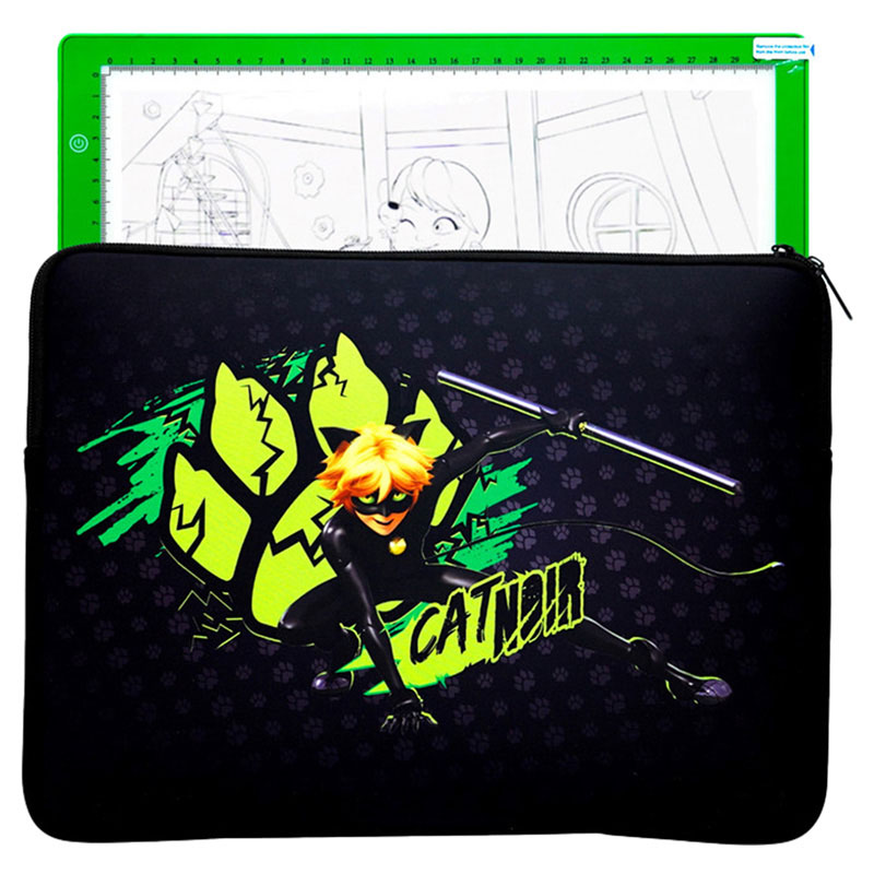 Zag Play - Led Lightpad And Case 1pc - Black - Style May Vary