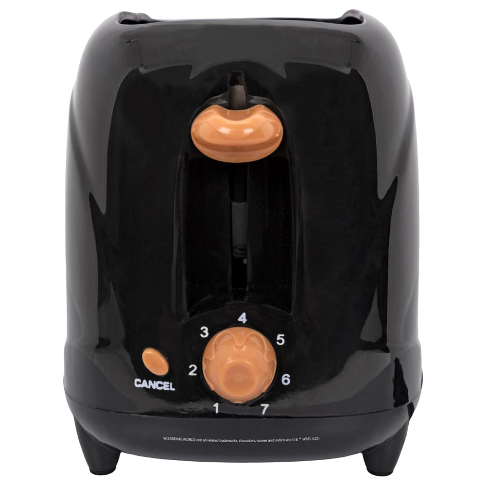 Uncanny Brands - Harry Potter Toaster & Sandwich Maker - Black
