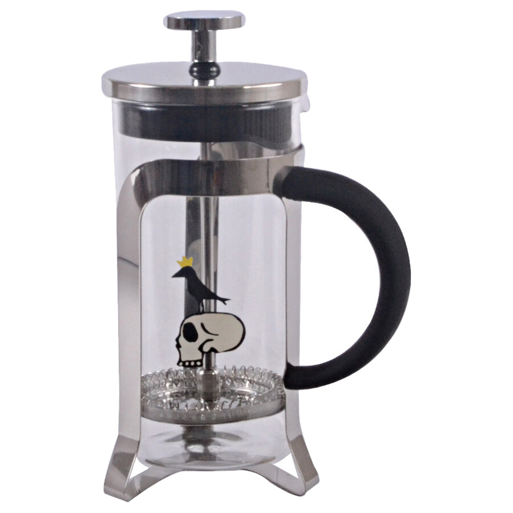 Biggdesign French Press Coffee & Tea Maker - 350ml - Clear