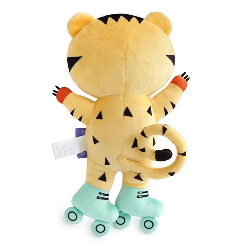 Milk&Moo - Skater Cheetah Plush Toy - 29cm