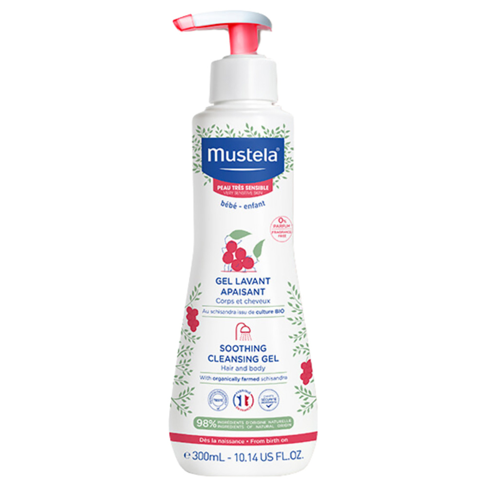 Mustela Soothing Cleansing Gel Hair & Body 300ml