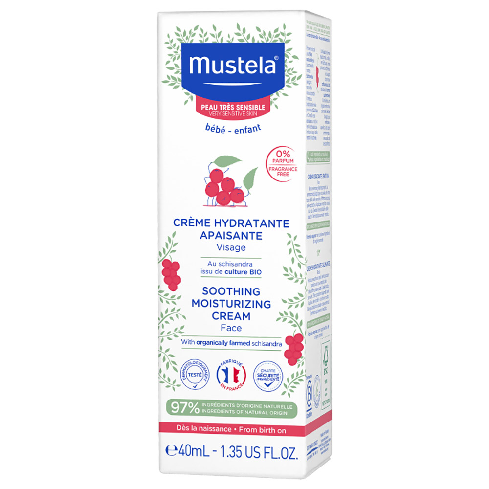 Mustela - Soothing Baby Face Moisturizing Cream - 40ml