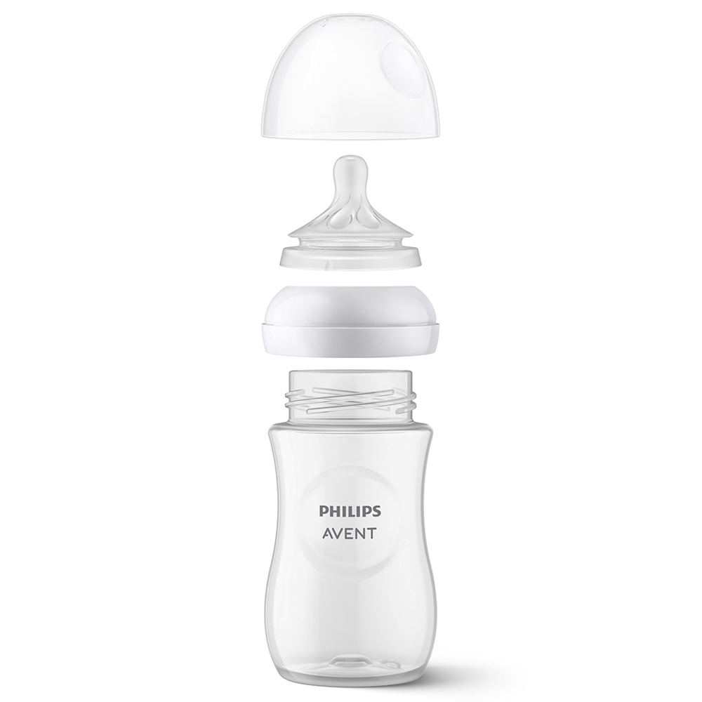 Philips Avent -Natural Response Baby Feeding Bottle Teat T4 - Pack of 2
