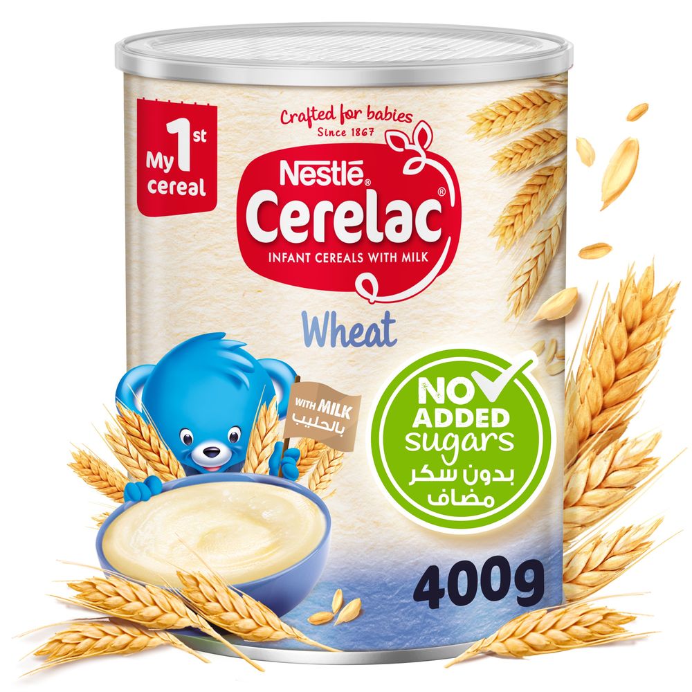 Cerelac - Infant Cereal Tin In Wheat With No Added Sugar 400g