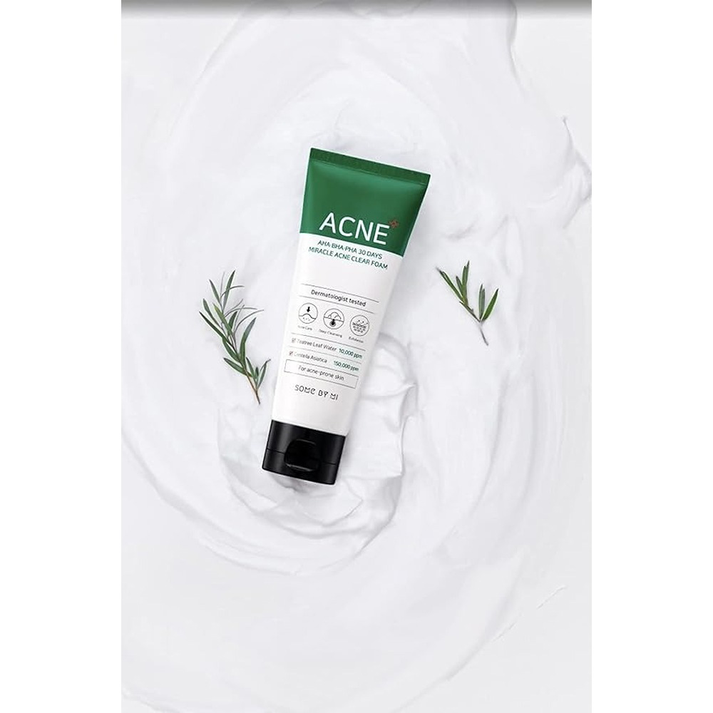 Some By Mi - AHA-BHA-PHA 30 Days Miracle Acne Clear Foam - 100 ml