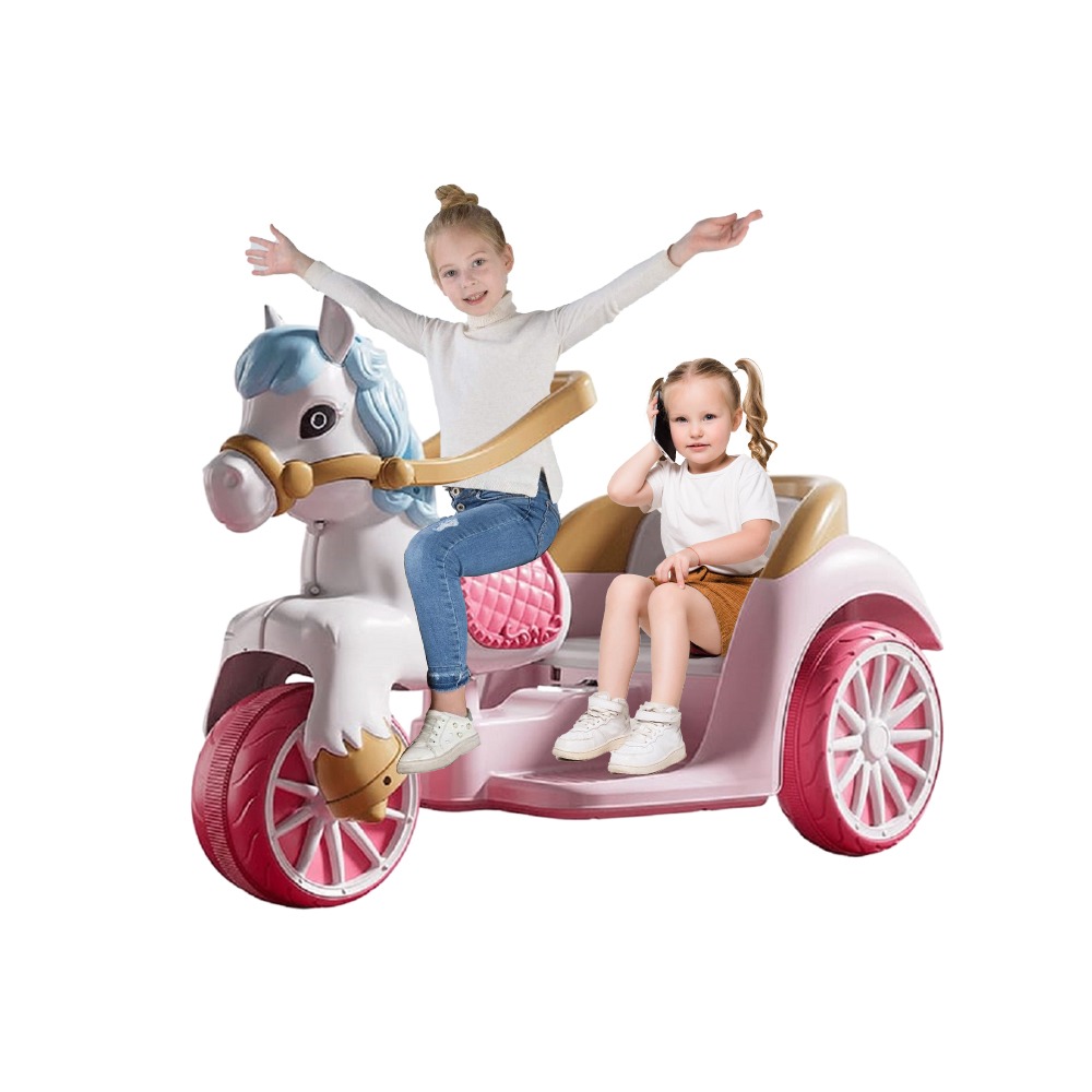 Megastar - Royal Princess Carriage Children Electric Toy Rider - 12 V