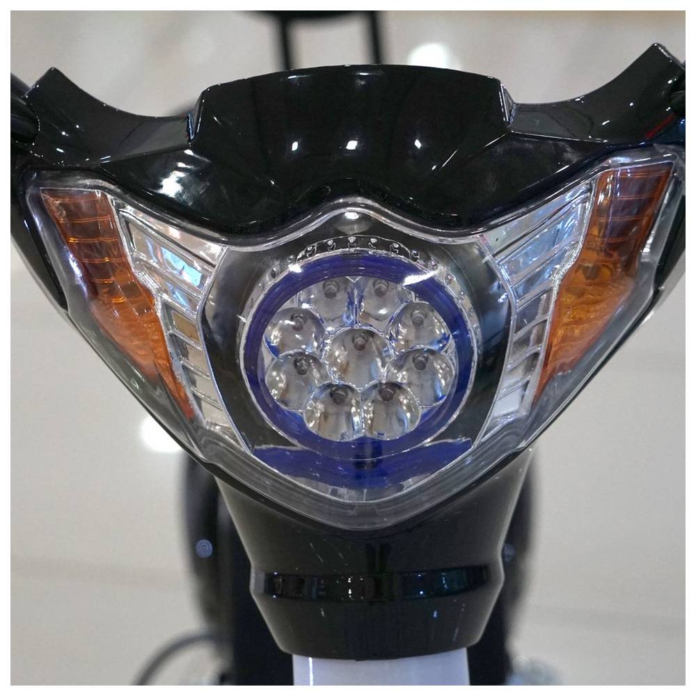 ميجاويلز - دراجة تسوق خفيفة الوزن للغاية - أسود - 16 إنش