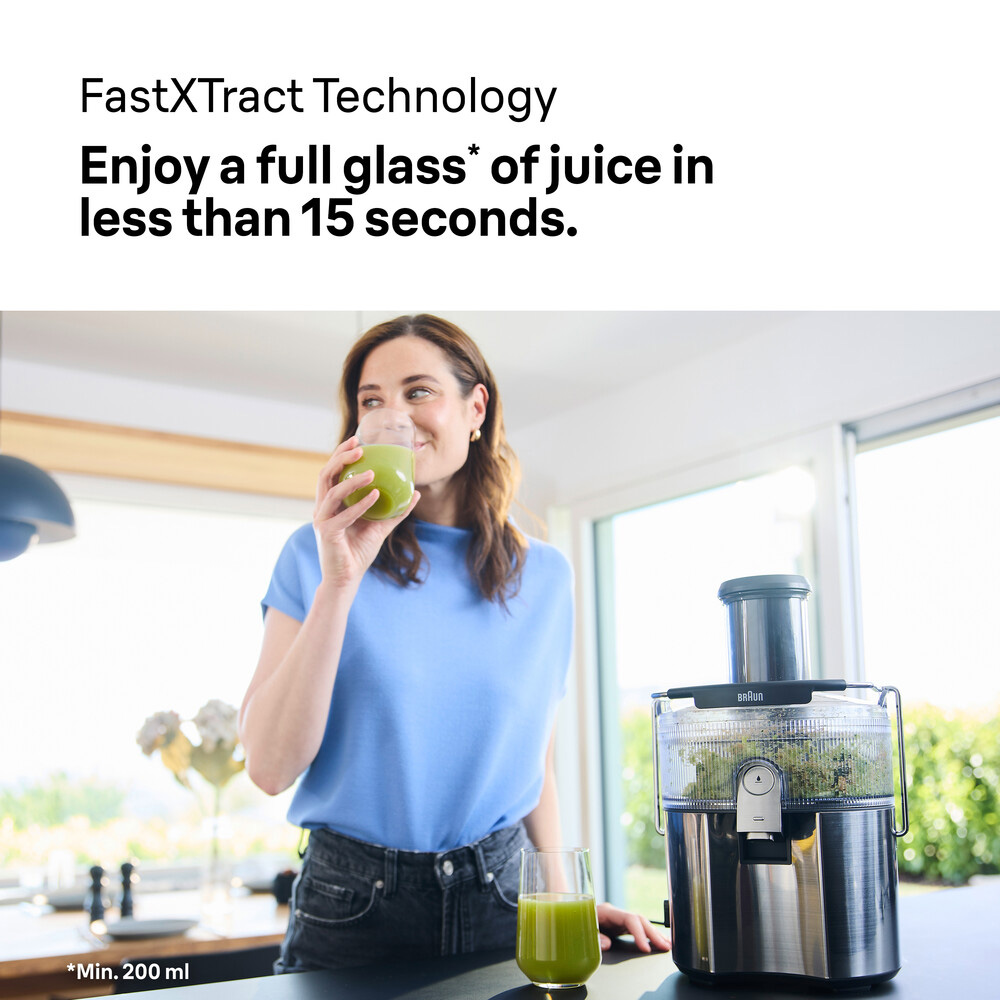 Braun Multijuice 7 Spin Juicer - Grey