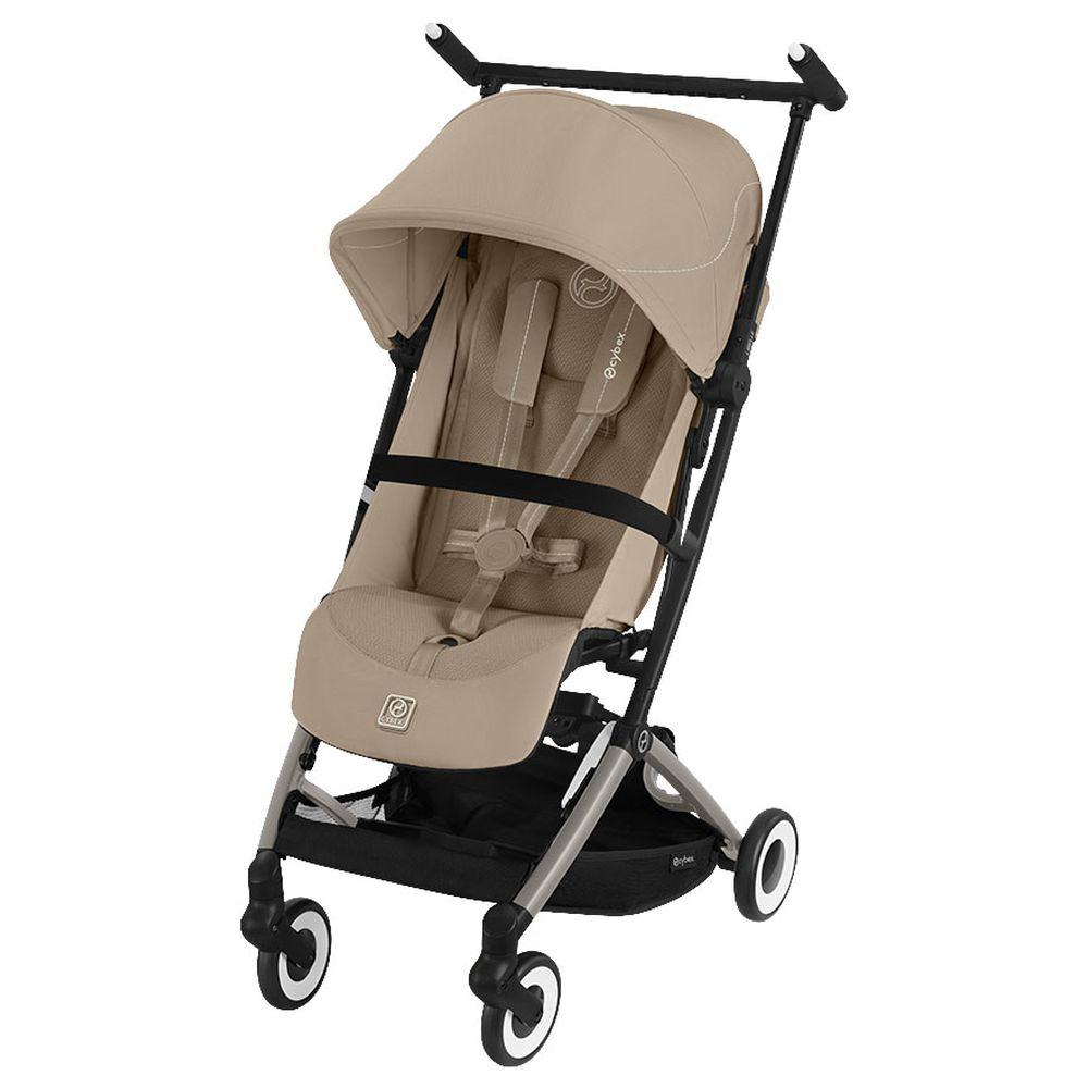 Cybex - Libelle Lightweight Stroller With Taupe Frame - Almond Beige
