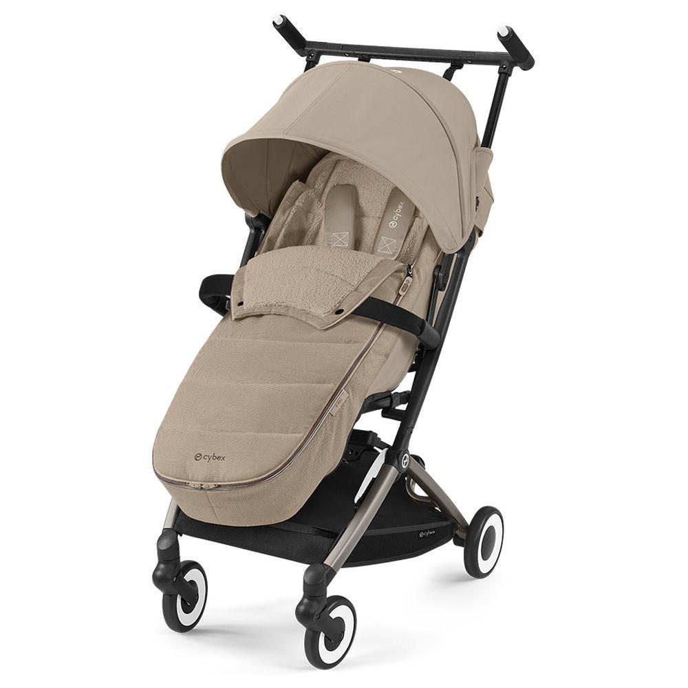 Cybex - Libelle Lightweight Stroller With Taupe Frame - Almond Beige