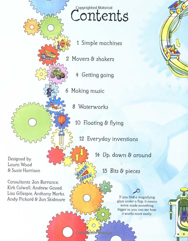 كتب أسبورن-  كتاب استكشف كيفية عمل الأشياء "Flap Book See Inside How Things Work"  