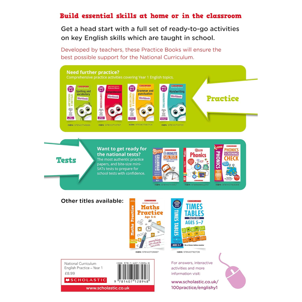 National Curriculum English Practice: Year 1