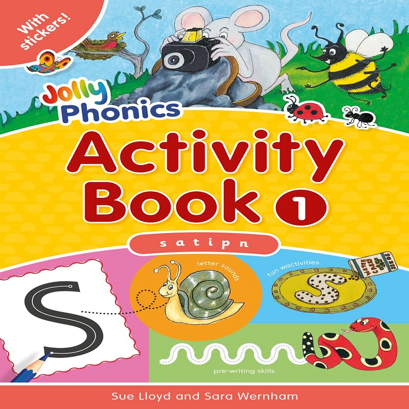 Jolly Phonics Activity Book 1: In Precursive Letters