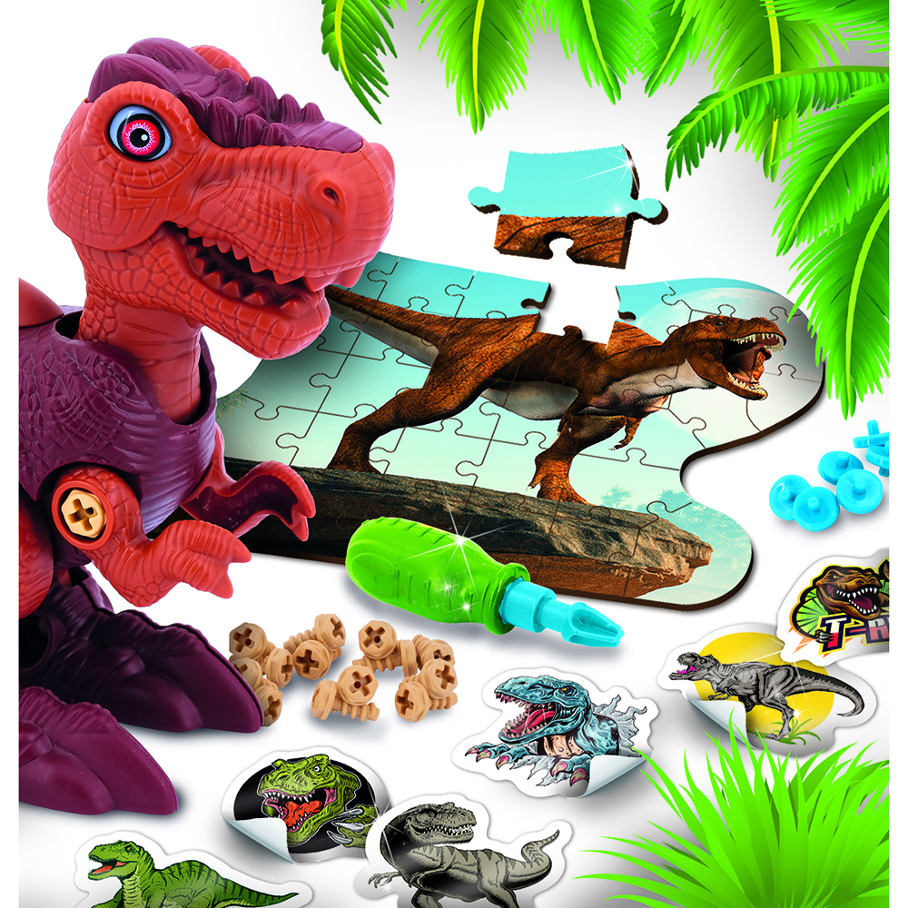 أيم آ جينيوس ساينس - مجموعة صنع التيرانوصور اصنعها بنفسك