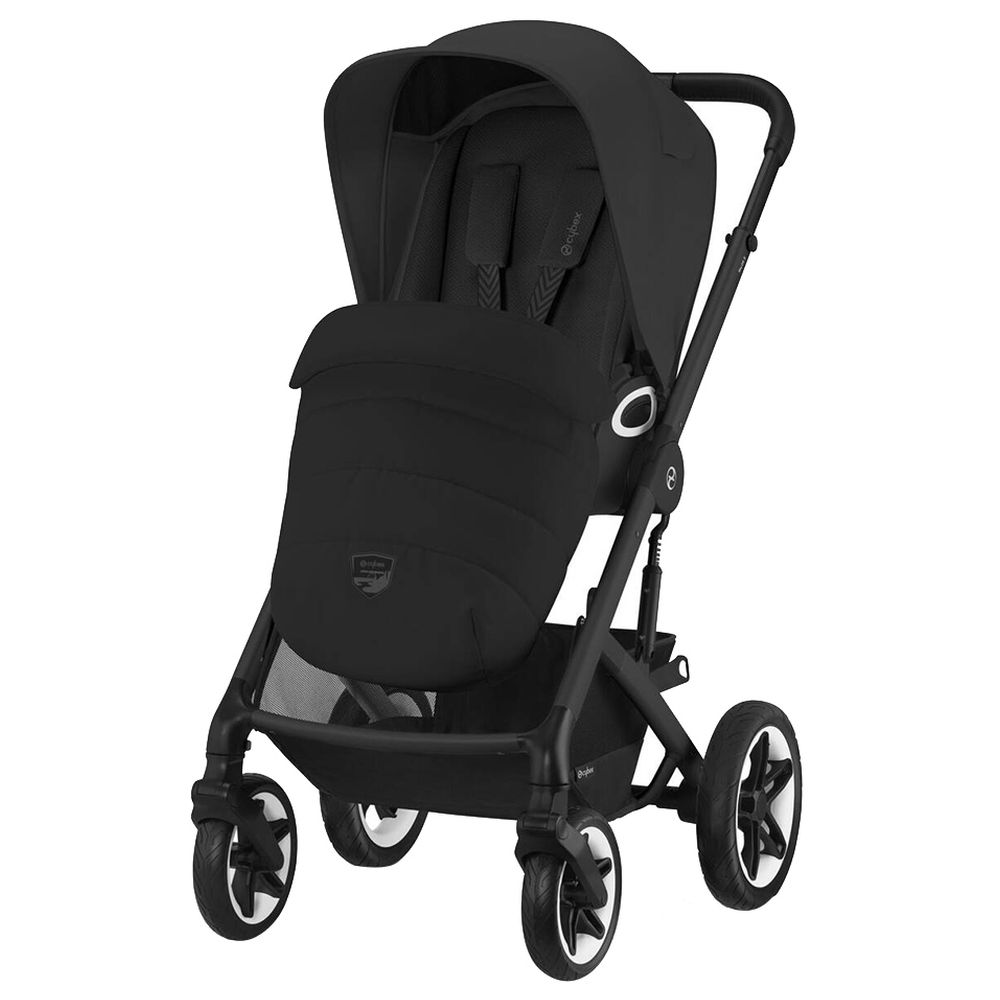 Cybex - Talos S Lux Lightweight Travel Stroller - Moon Black