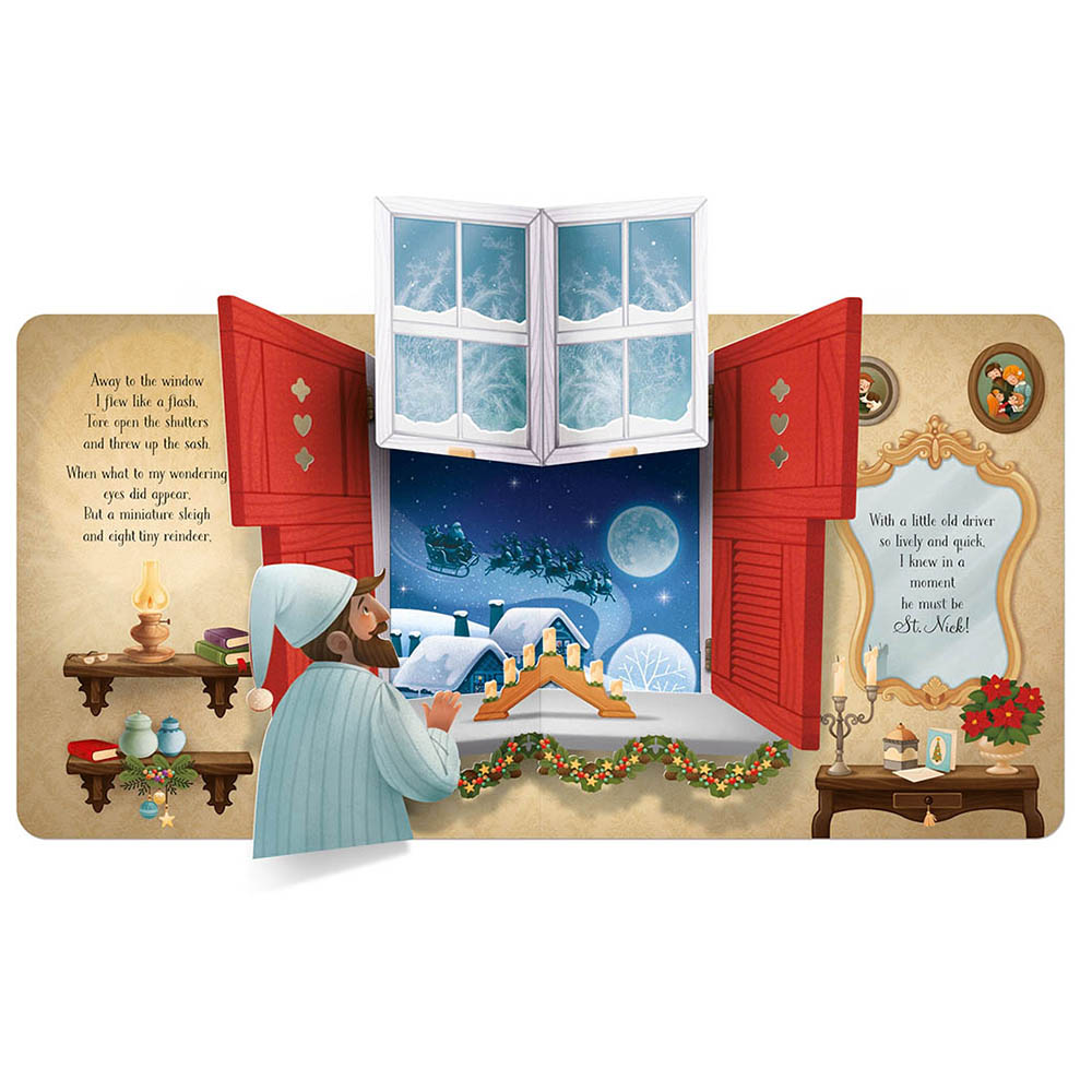 Usborne Books - Pop-Up 'Twas The Night Before Christmas