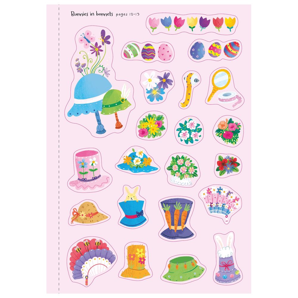Usborne Books - Little First Stickers - Bunnies