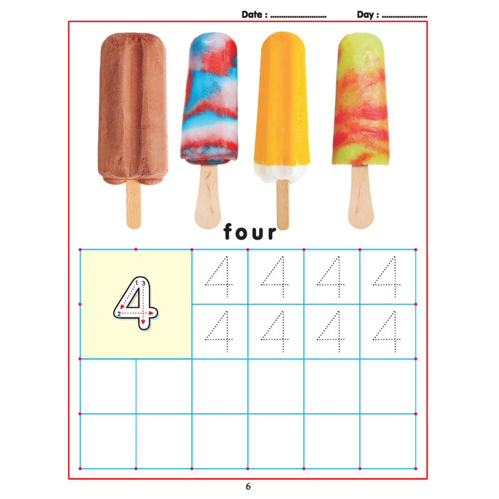 Number Writing Book 123 (1-10)
