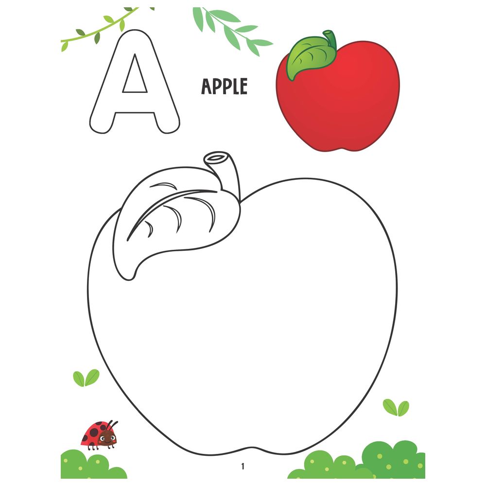 Creative Colouring Book - Alphabet