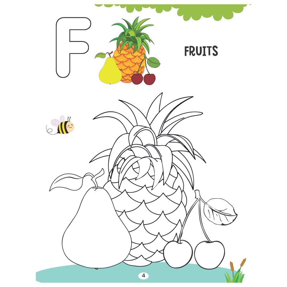 Creative Colouring Book - Alphabet