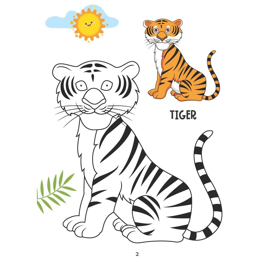 Creative Colouring Book - Animals