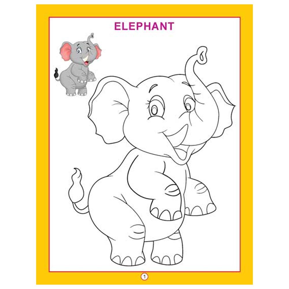 كتاب - Copy Colour Book - Animals