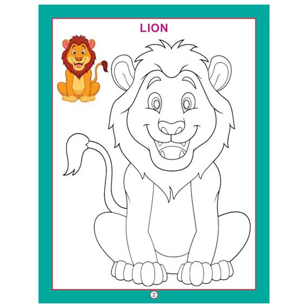 كتاب - Copy Colour Book - Animals