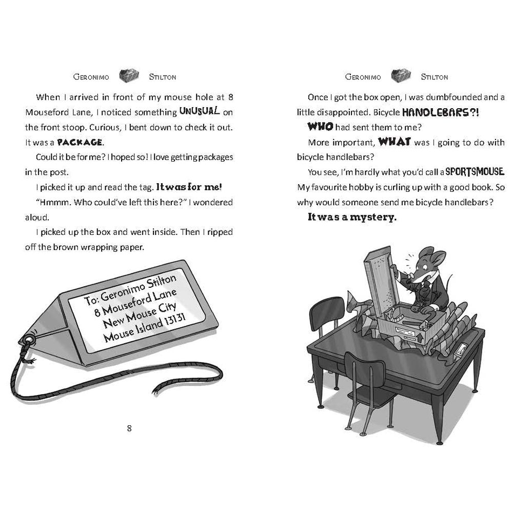 جيرونيمو ستيلتون: السباق عبر أمريكا