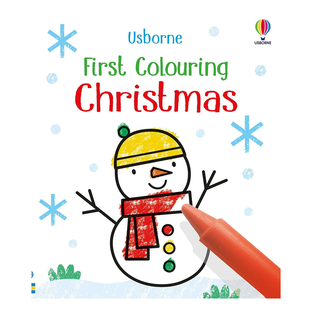 Usborne Books - First Colouring Christmas