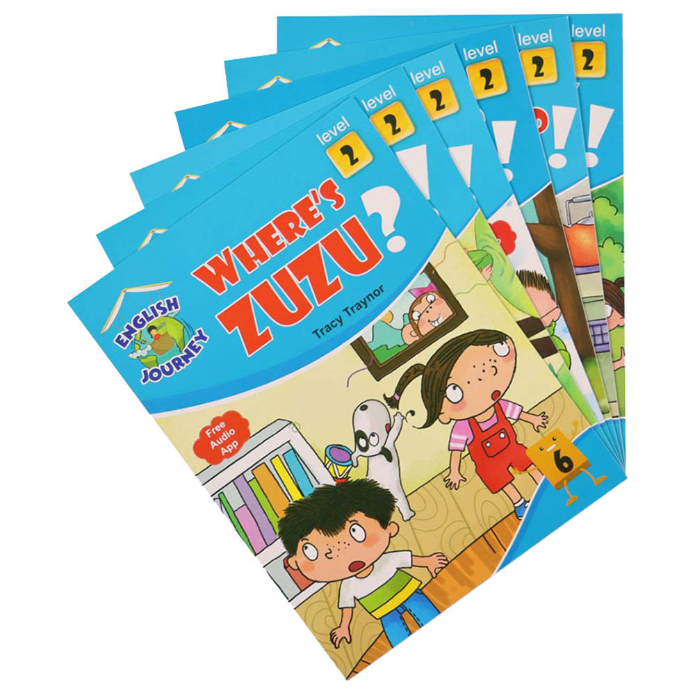 English Journey Stories: Level 2 With App - Pack of 6