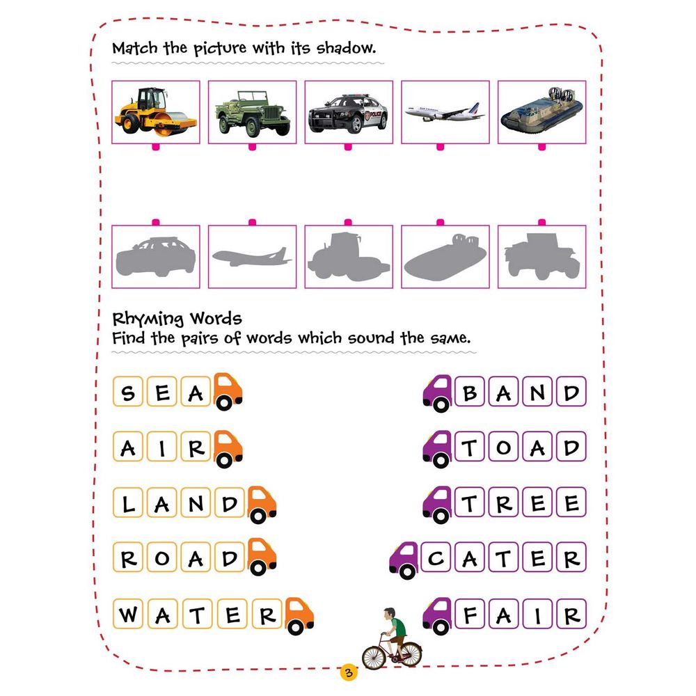 كتاب - Play With Sticker - Vehicles