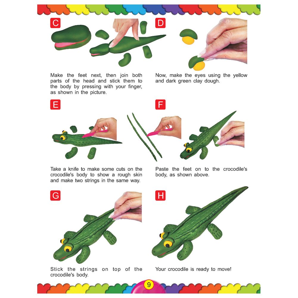 كتاب - Fun With Clay Modelling - Book 5