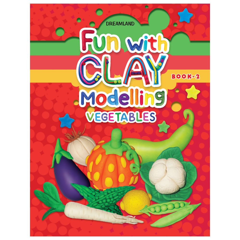 كتاب - Fun With Clay Modelling Vegetables - Book 2