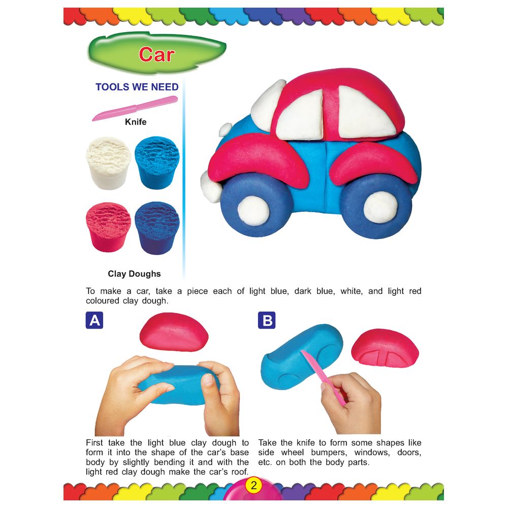 Fun With Clay Modelling Words - Book 3