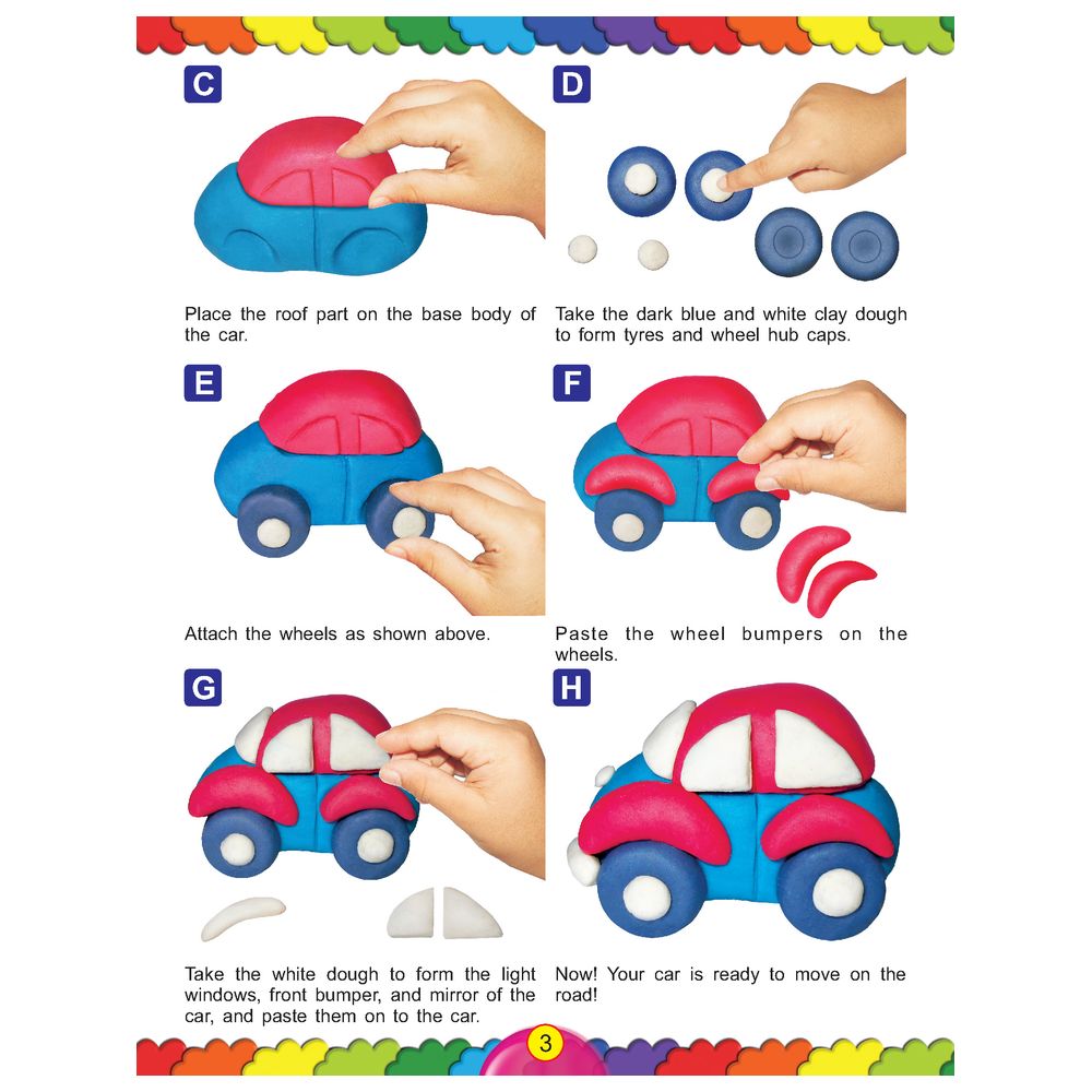 Fun With Clay Modelling Words - Book 3